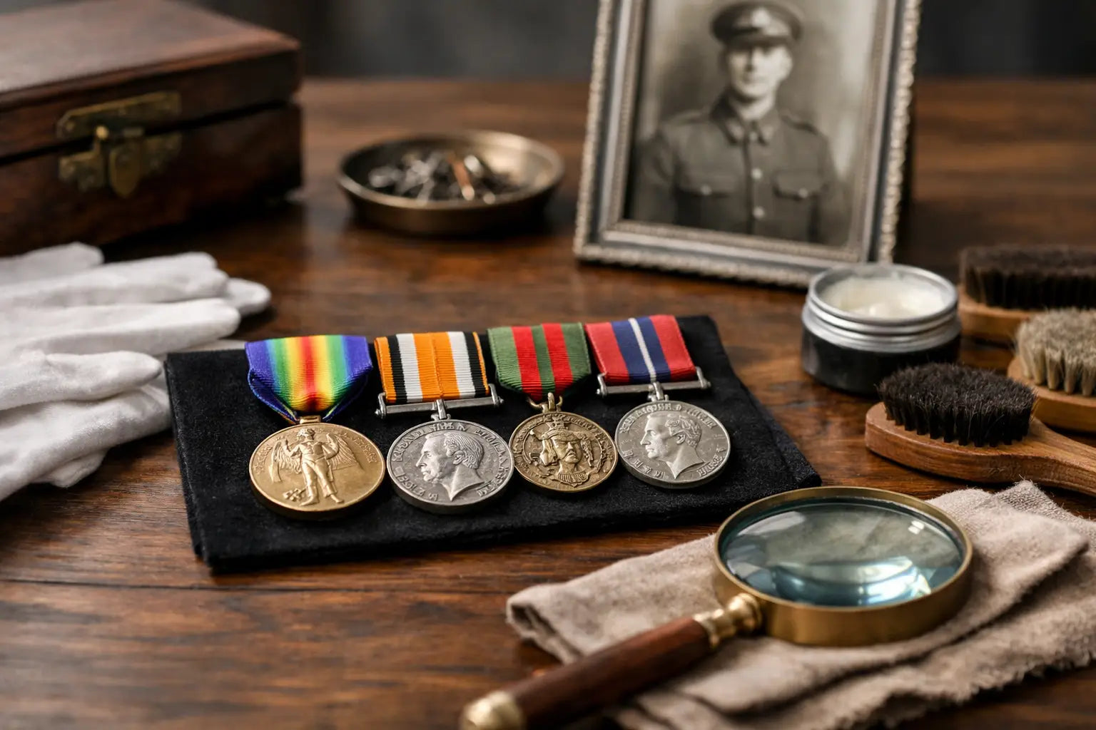 British Medal Restoration Guide for Family Heirlooms