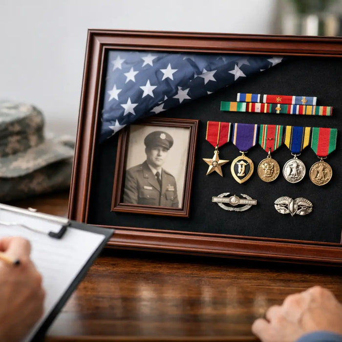 Military Medal Framing Review Checklist for Families