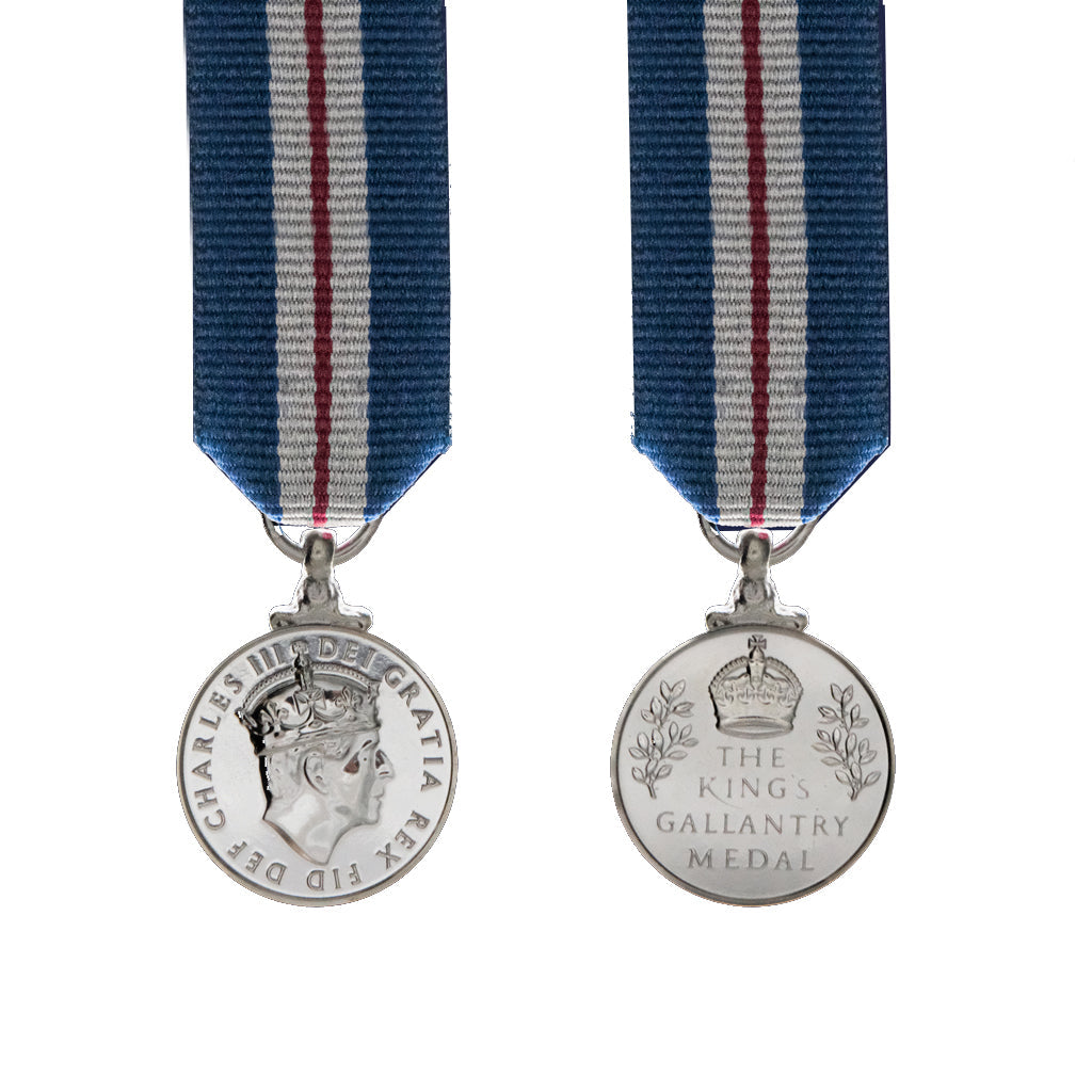 Introducing the King Charles III Gallantry Medal in Miniature