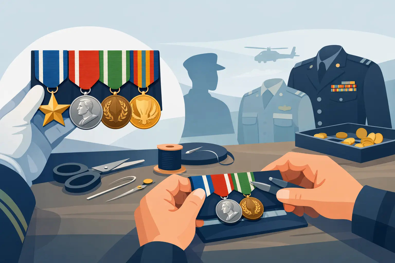 Military Medal Mounting Service Explained