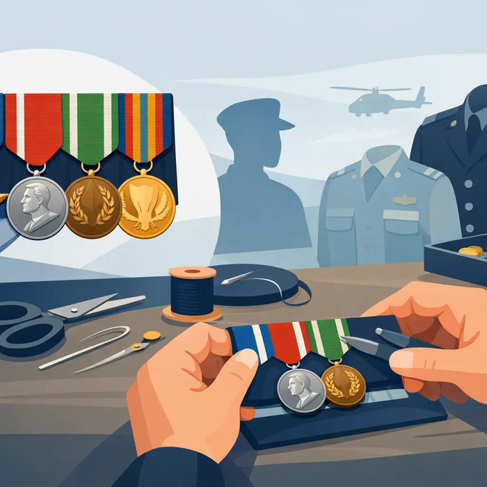 Military Medal Mounting Service Explained