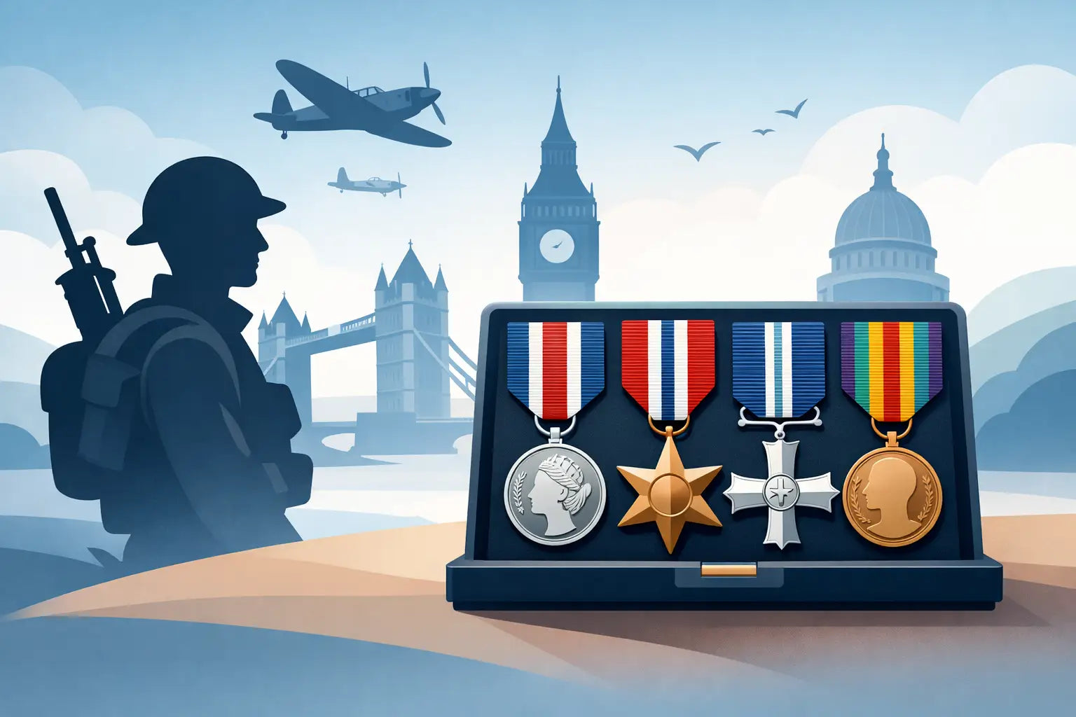Buying British Military Replica Medals