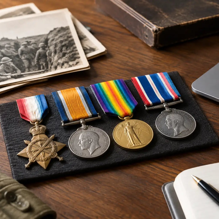 WW1 Medal Provenance: How to Research It