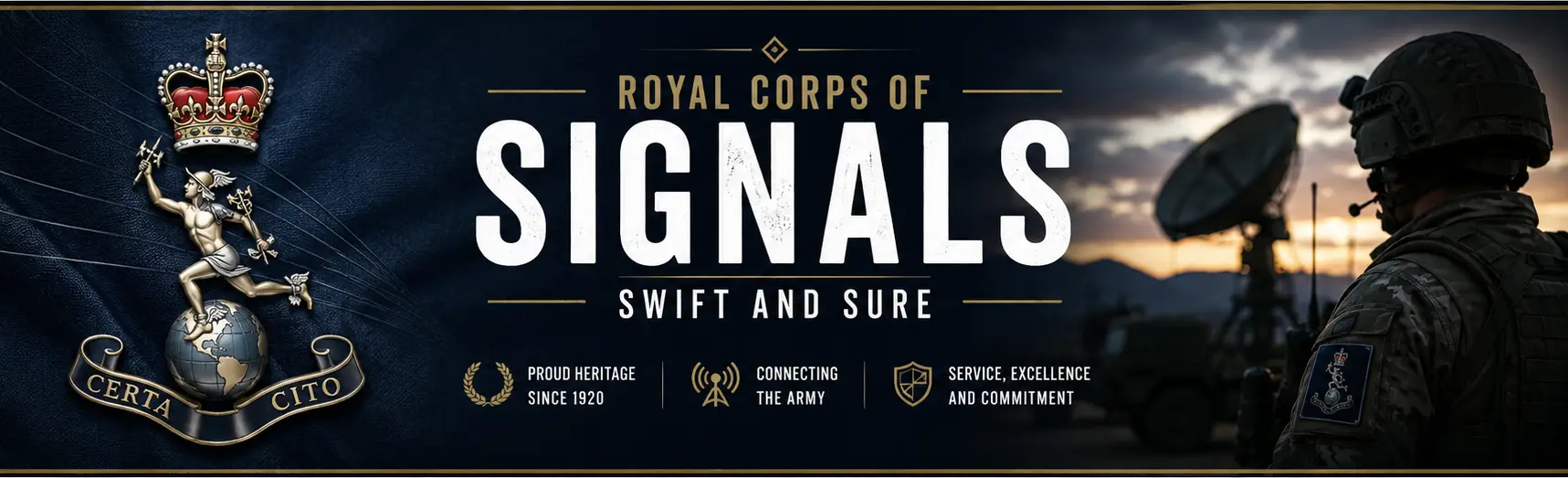 Royal Corps of Signals Gifts, Medal Display Cases & Veteran Keepsakes ...