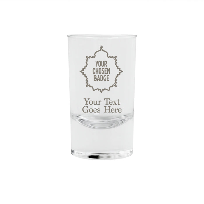 Military Engraved Tall Shot Glass – 25ml (Argon Tableware)