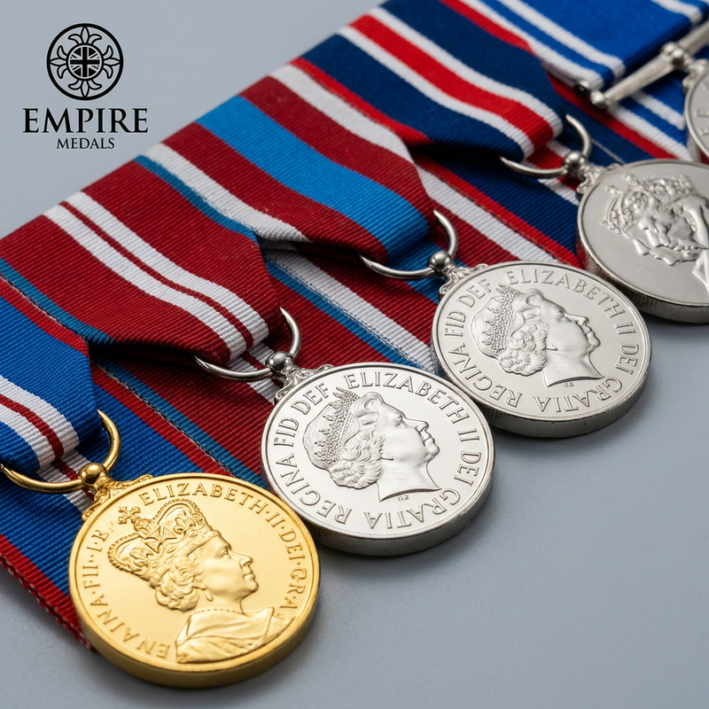 Full Size Medal Court Mounting Service