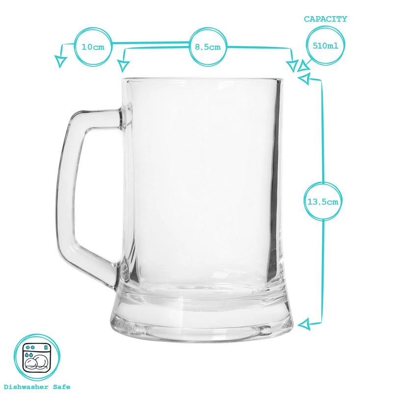 Military Engraved Beer Tankard – Southwark Glass 510ml