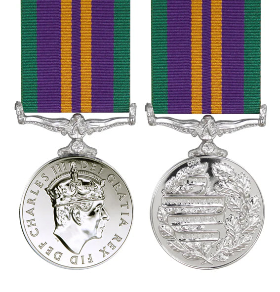 Accumulated Campaign Service Full Size Medal CIIIR (ACSM)