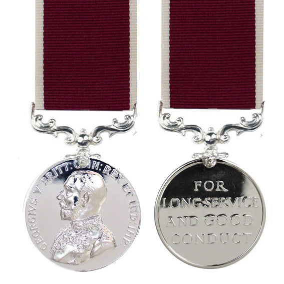 Army Long Service & Good Conduct - GV SCROLL