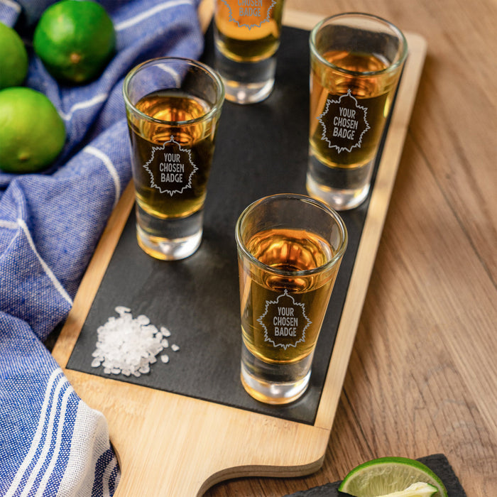 Military Engraved Liqueur / Espresso Glass – Bormioli Rocco Ypsilon 70ml