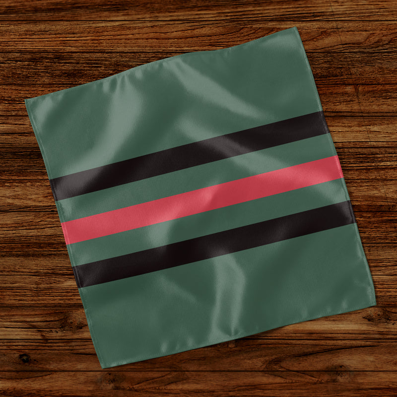 Gurkha Brigade Military Pocket Square – Personalised Satin Handkerchief - Pack of 4