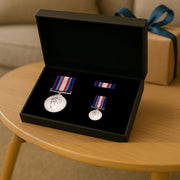 Humanitarian Medal Presentation Set with engraved box