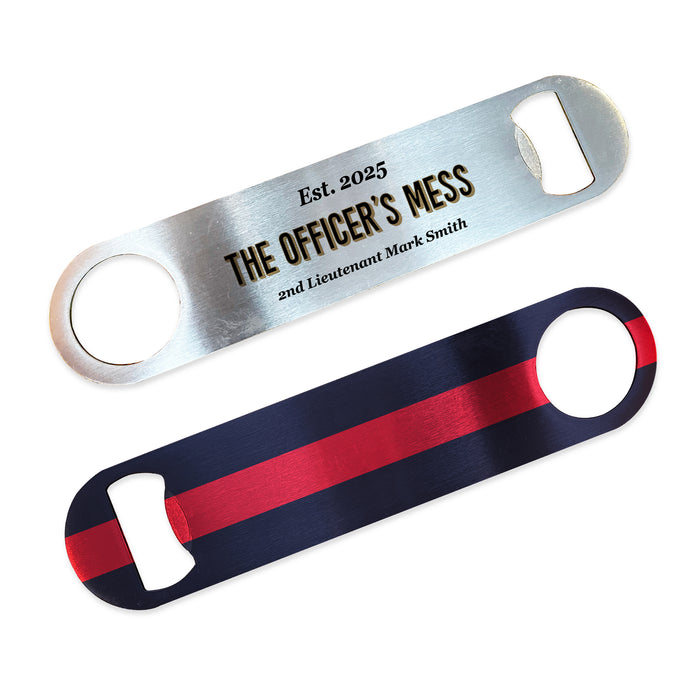 Personalised Grenadier Guards Bar Set Military Gift with Bar Mat, Coasters, Bottle Opener & Bar Sign Options