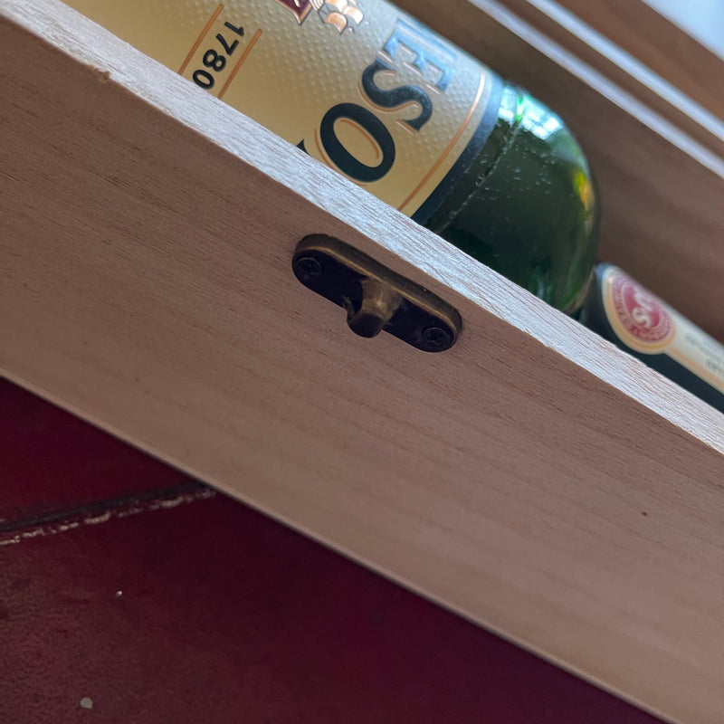 British Army Personalised Wooden Bottle Box