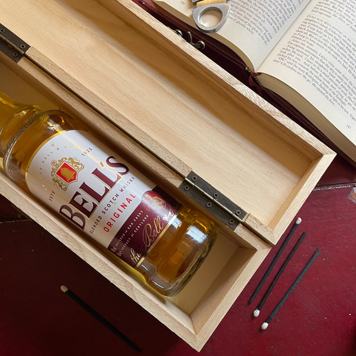 British Army Personalised Wooden Bottle Box
