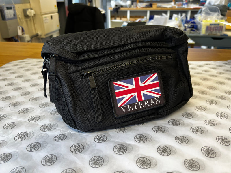 Military Inspired Utility Waistpack with Veteran Patch