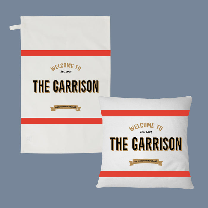 Personalised King's Liverpool Regiment Bar Set Military Gift with Bar Mat, Coasters, Bottle Opener & Bar Sign Options