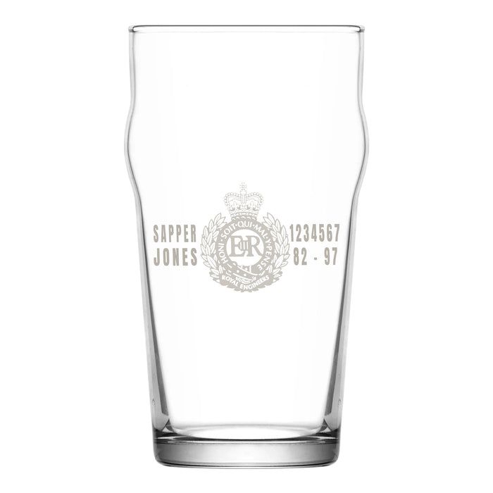 Military Engraved Pint Glass – LAV Noniq 570ml