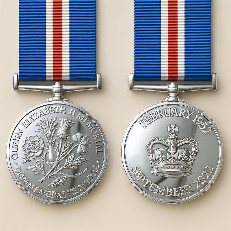 Queen Elizabeth II Memorial Miniature Medal