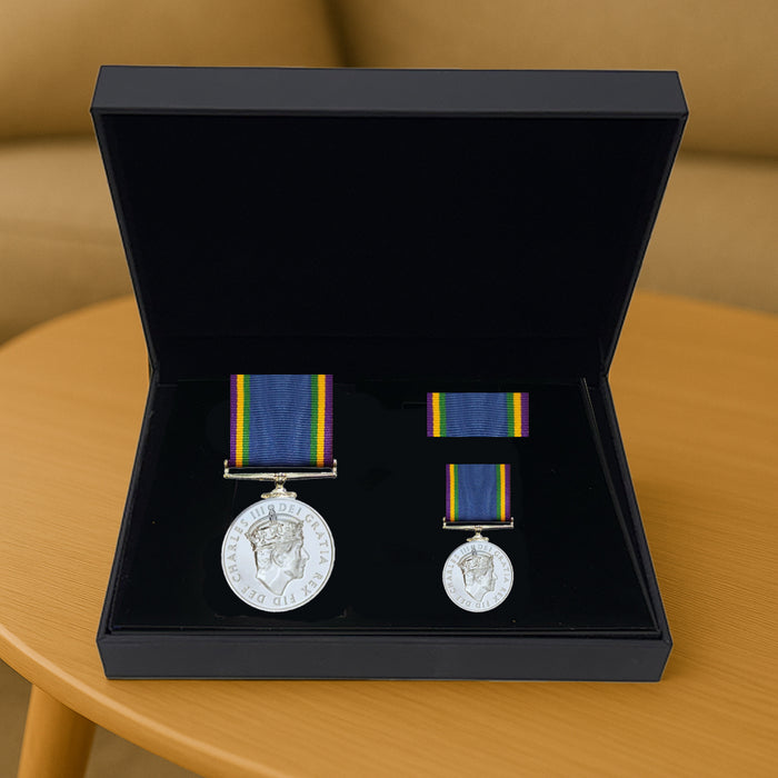 Royal Fleet Auxiliary Long Service Medal CIIIR Presentation Set | 20 Years RFA Service