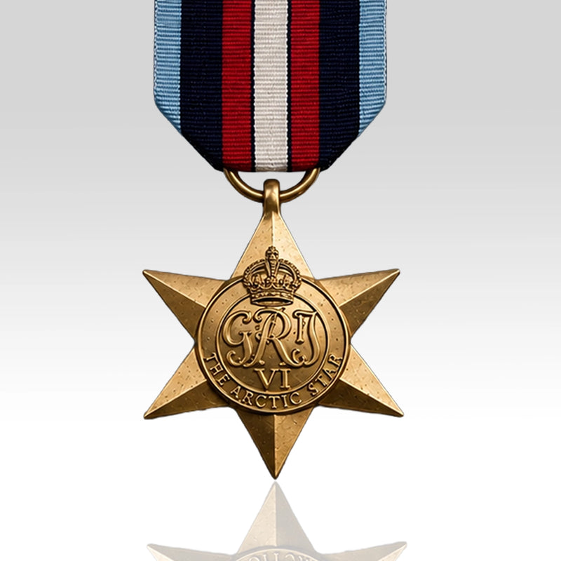 WW2 Arctic Star Medal and Ribbon