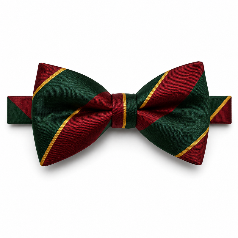 Worcester & Sherwood Foresters Bow Tie (pretied) on a white background