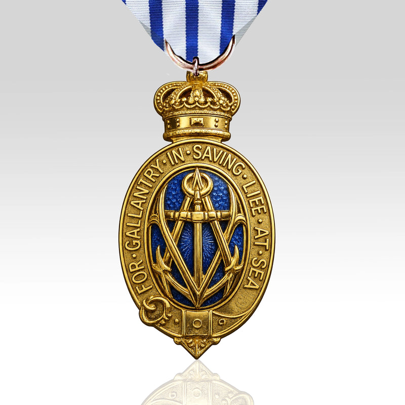 Albert Medal (Gold) – Gallantry in Saving Life on Sea