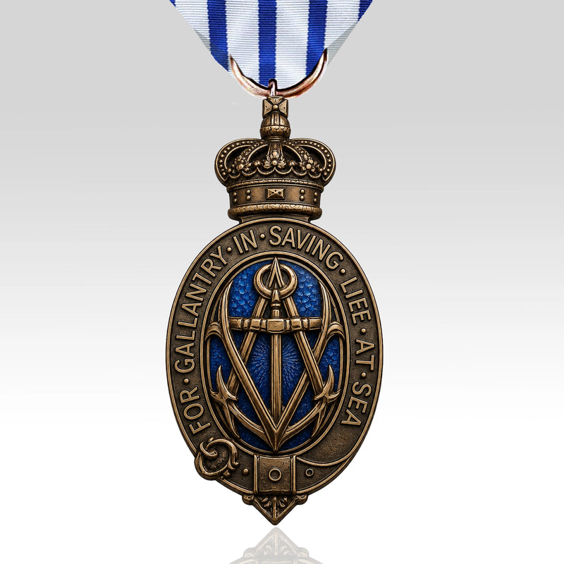 Albert Medal (Bronze) – Gallantry in Saving Life at Sea