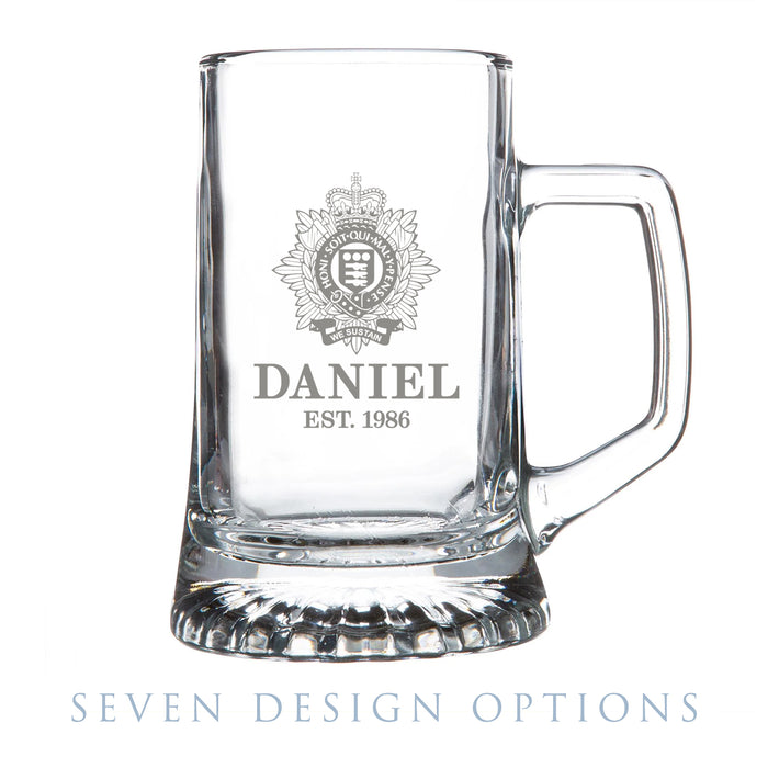 Military Engraved Beer Mug – Bormioli Rocco Stern 510ml