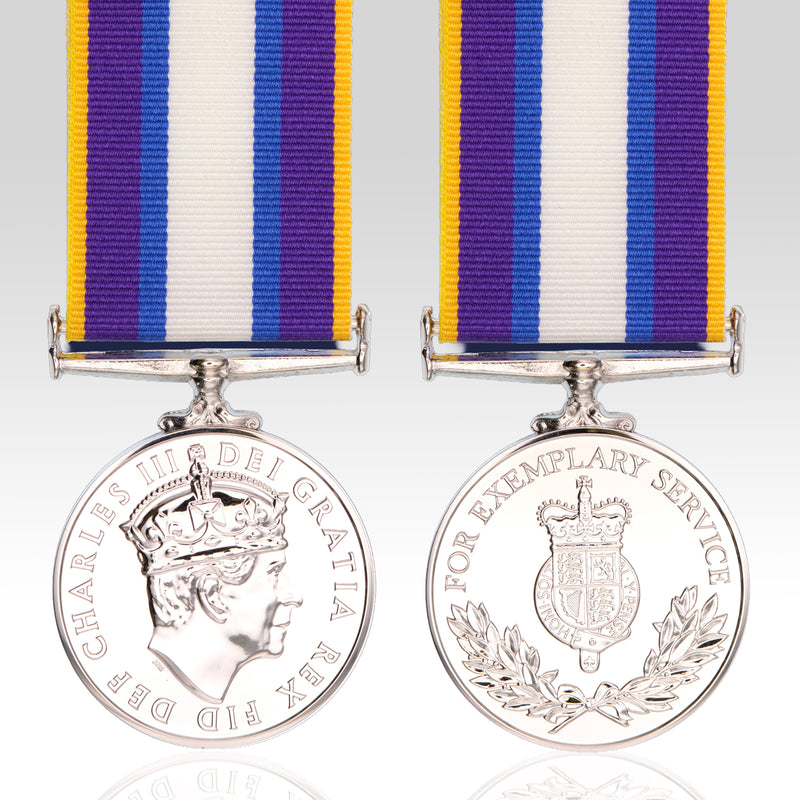 Border Force and Immigration Enforcement Full Size Medal King Charles III