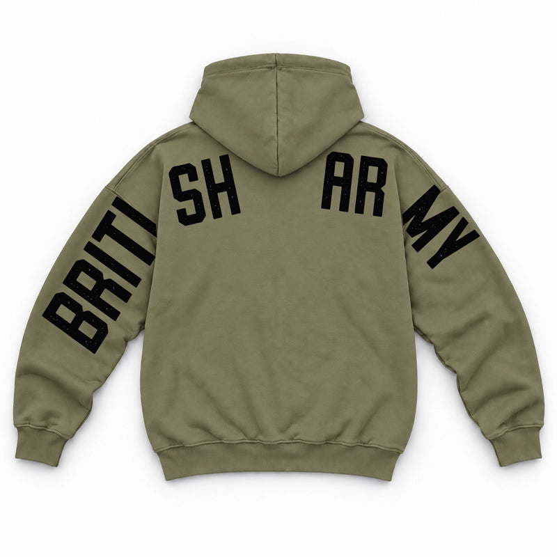 BRITISH ARMY Oversized Hoodie