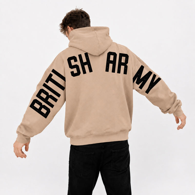 BRITISH ARMY Oversized Hoodie