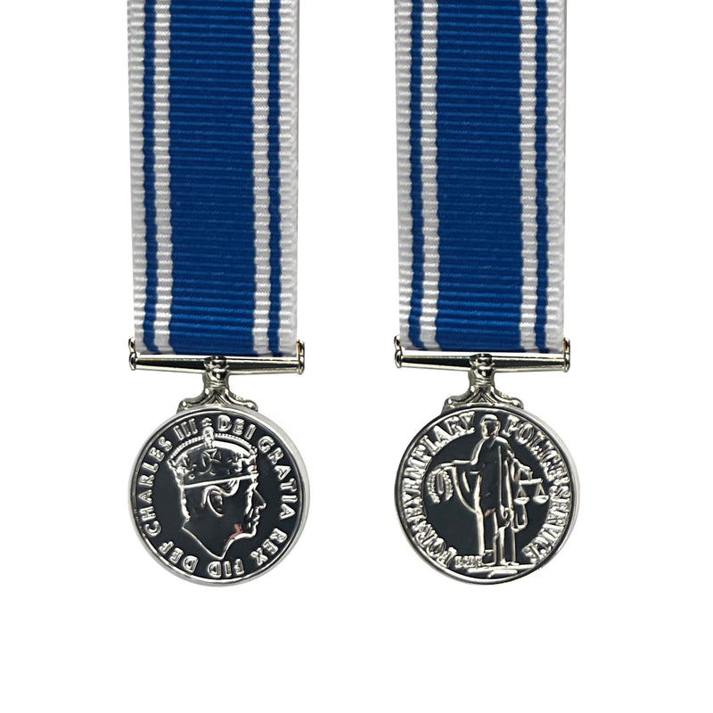 Police Long Service Miniature Medal EIIR