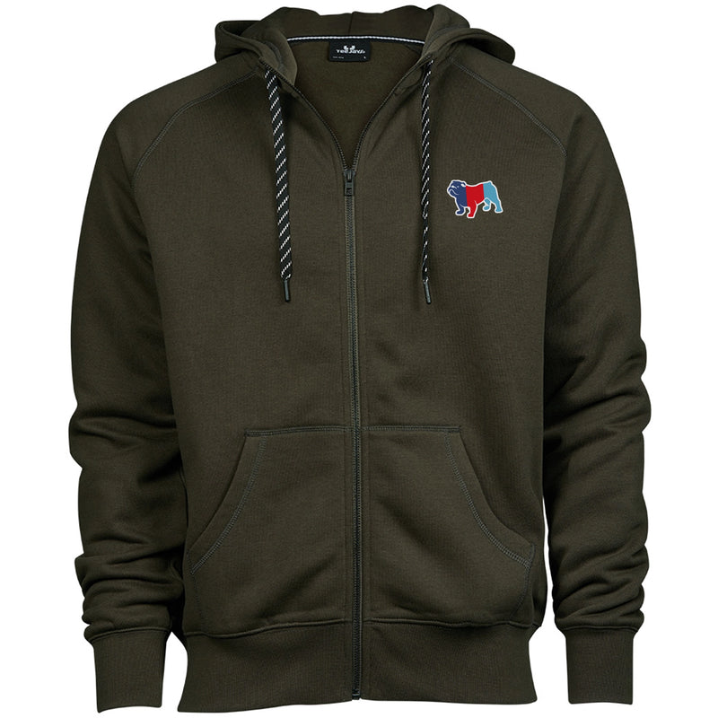 Premium Printed Military Badge Full Zip Hoodie