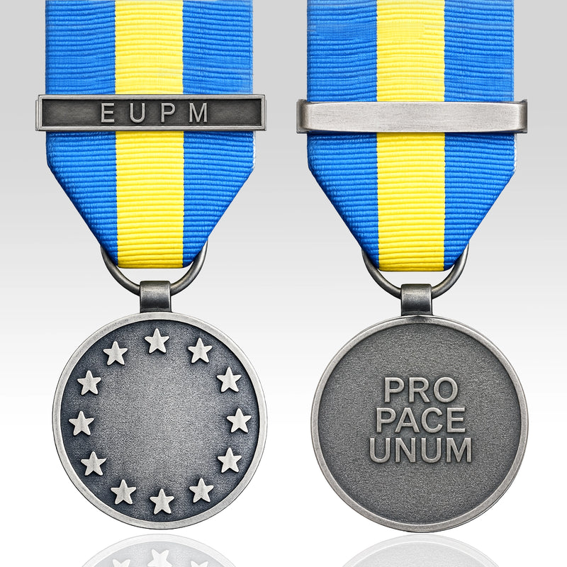 EU - ESDP Full Size Medal with EUPM clasp available from Empire Medals