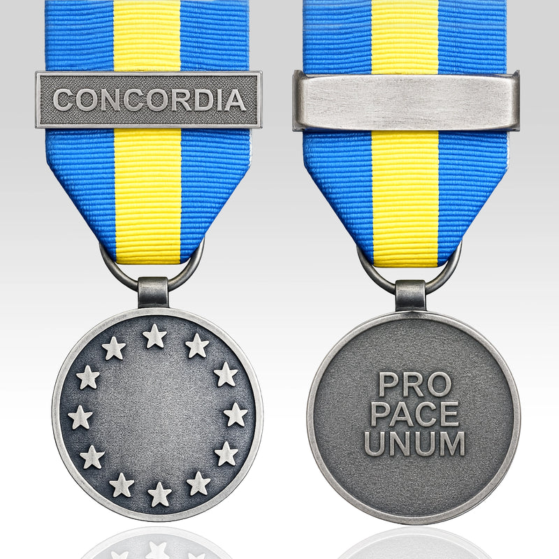 EU - ESDP Full Size Medal with Concordia clasp available from Empire Medals