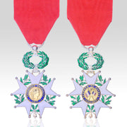 French Legion d’Honneur Chevalier full-size medal with red ribbon