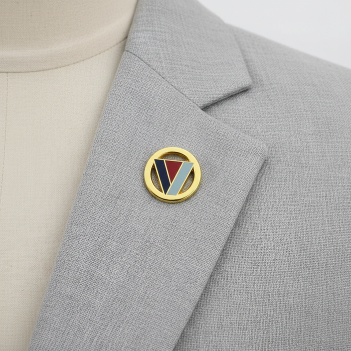 Armed Forces & Veterans Breakfast Clubs 25mm Gold-Plated Badge