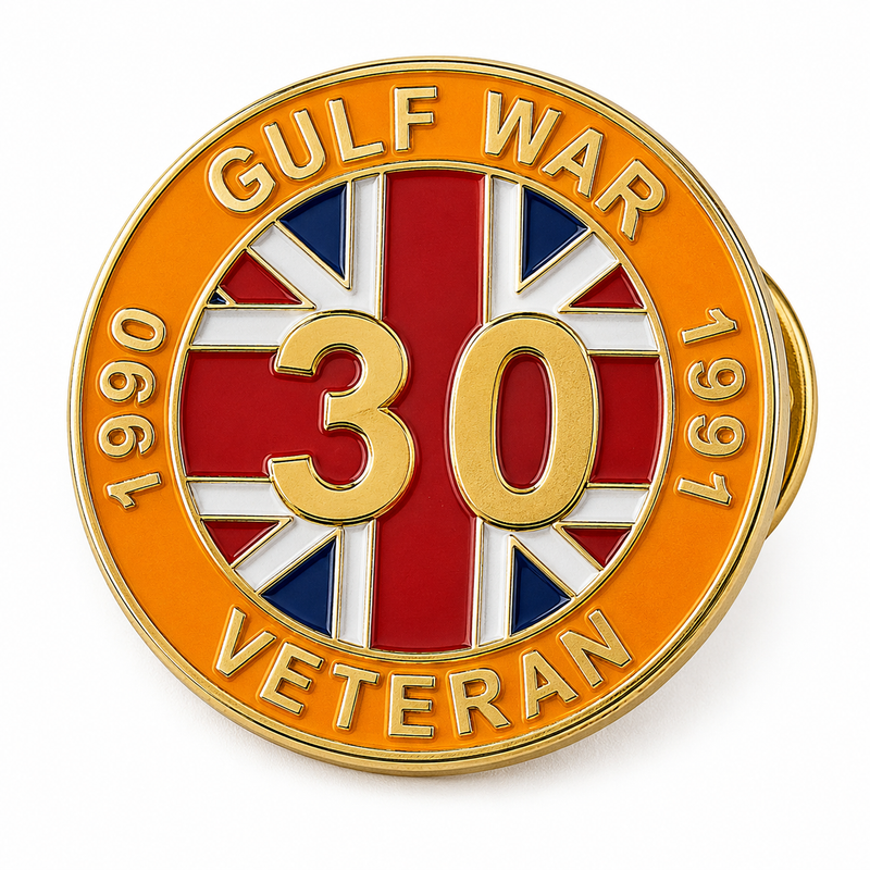 Gulf War 30th Anniversary Lapel Pin