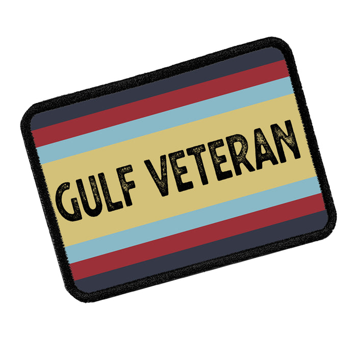 Gulf Veteran Patch – Hook & Loop (Velcro) Backing