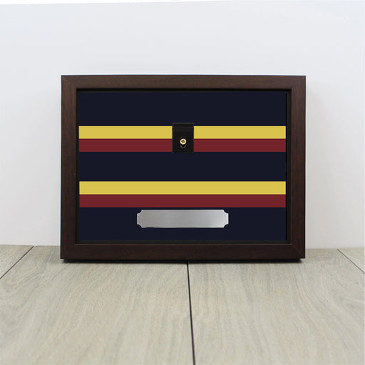 medal display case handmade wooden frame
