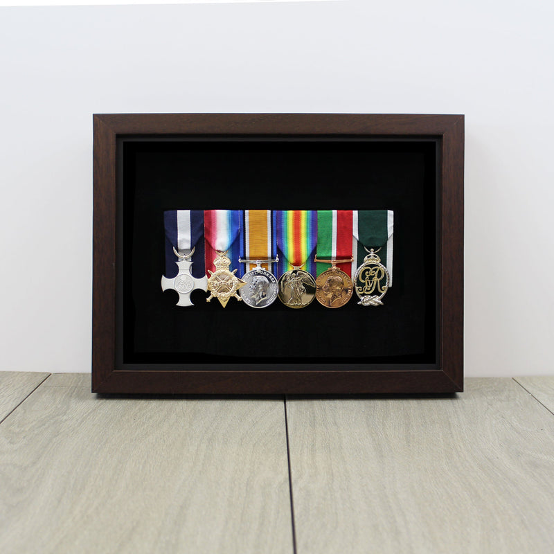 Freestanding Medal Display Case for 5+ Medals