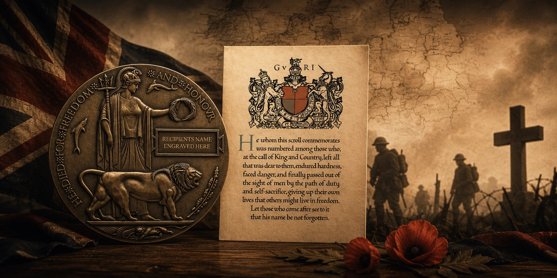 WW1 Memorial Plaque