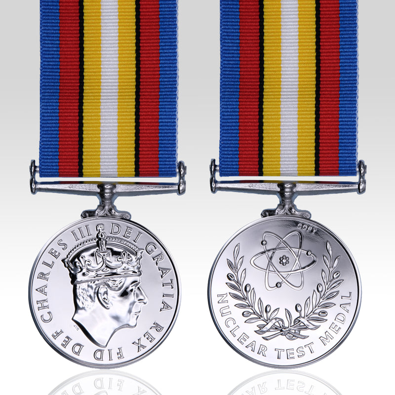 Nuclear Test Full Size Medal