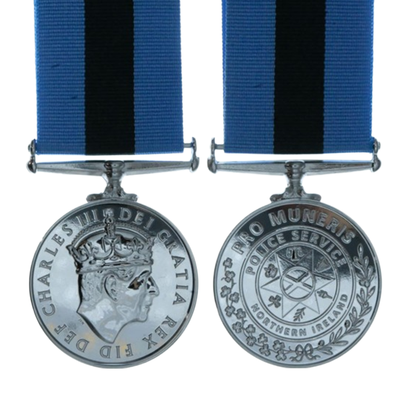 Police Service Northern Ireland Full Size Medal Charles III