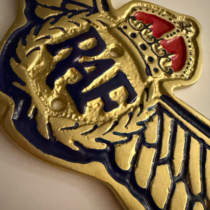 RAF Wings Wall Plaque – Cast Aluminium, 30cm (Indoor/Outdoor)