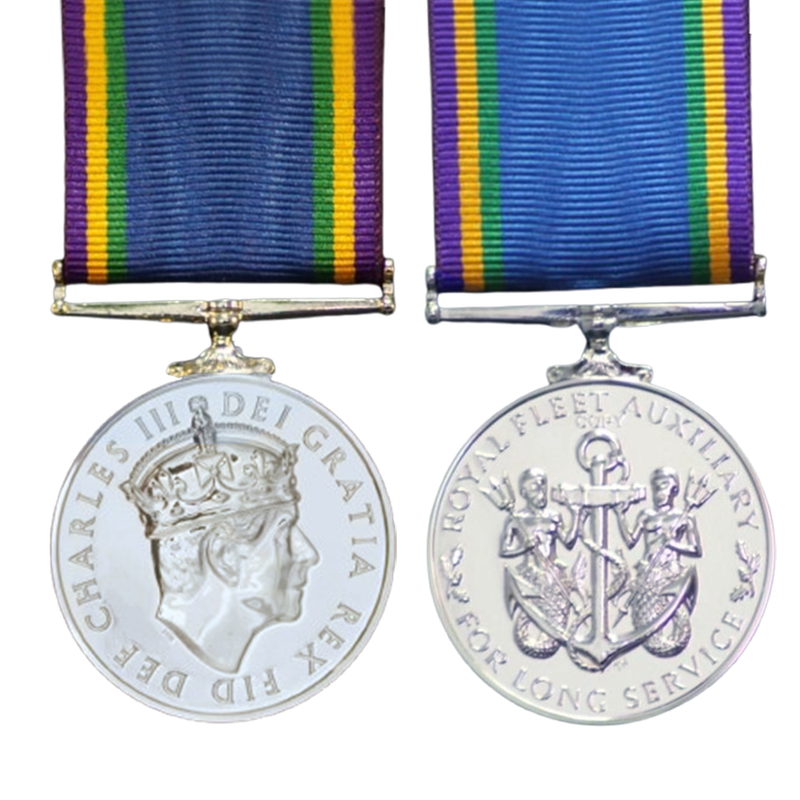 Royal Fleet Auxiliary Long Service Medal CIIR