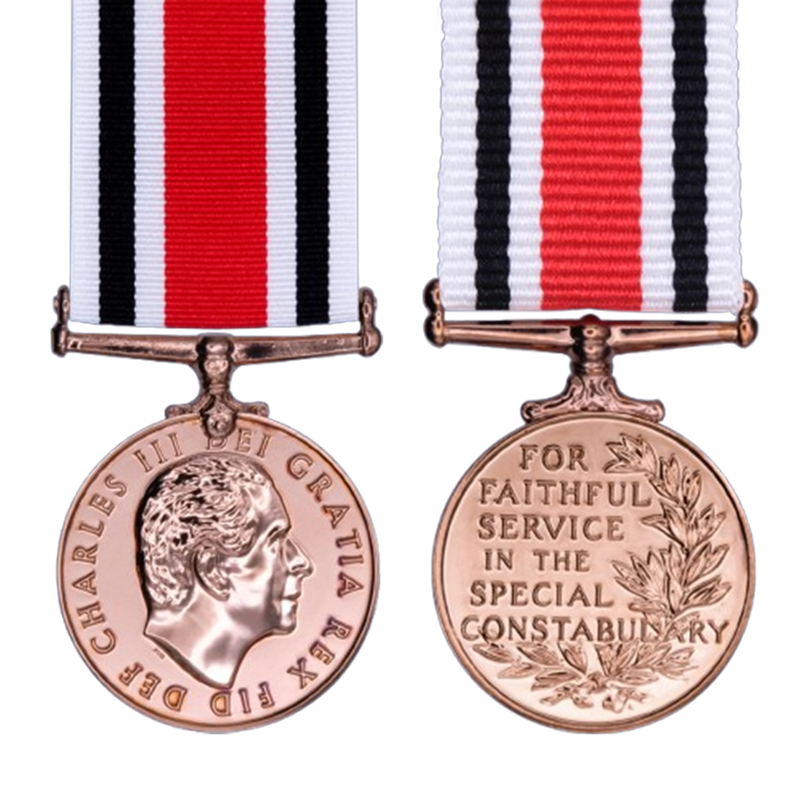 Special Constabulary Long Service Medal King Charles III CIIIR