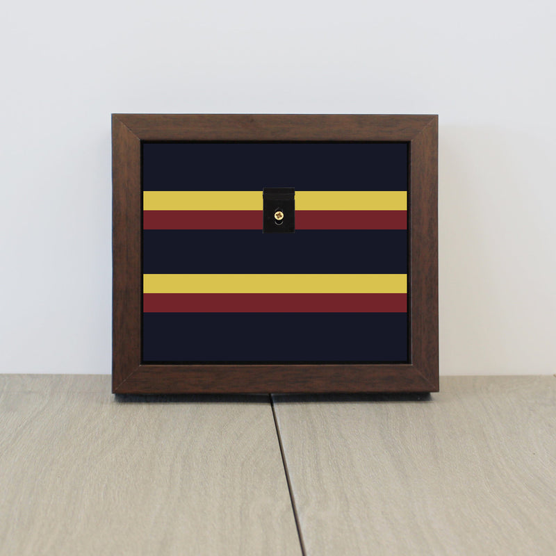 Military Colours Medal Display Case for 3 to 4 Medals (select your own regiment/service)