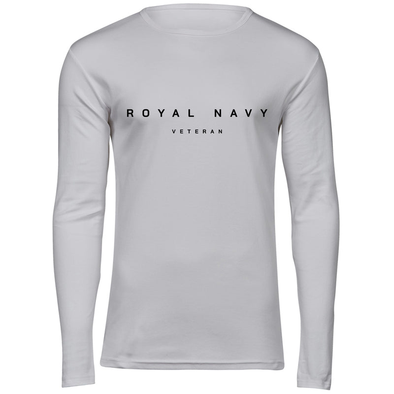 Personalised Military Veteran Long Sleeve T-Shirt